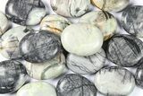 Polished Zebra Jasper Stone Pocket Stones - Photo 4